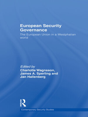 cover image of European Security Governance
